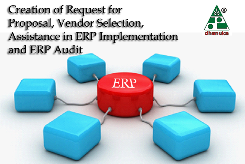 Creation of Request for Proposal (RFP) Vendor Selection, assistance in ERP implementation and ERP Audit
