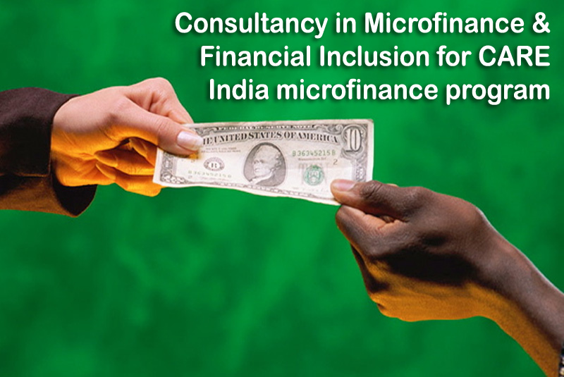 Consultancy in Microfinance for CARE India